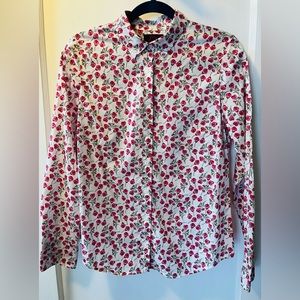 Liberty Print J Crew shirt